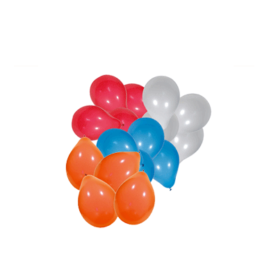 Image of 100 stuks ballonnen in Holland kleuren