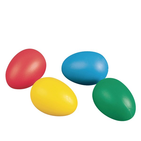 Image of 12 nep eieren in vrolijke kleuren