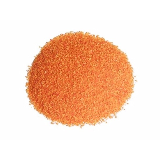 Image of 210 gram zand in oranje kleur