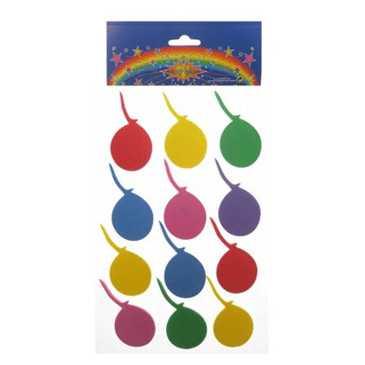 Image of 24 verschillend ballon foamstickers