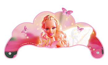 Image of 6 stuks Barbie tiara's