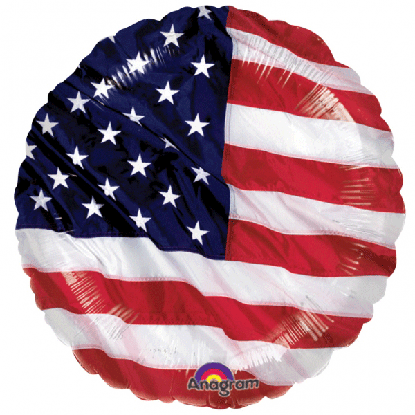 Image of Amerika versiering folie ballon 45 cm