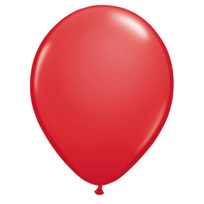 Image of Ballonnen rood Qualatex