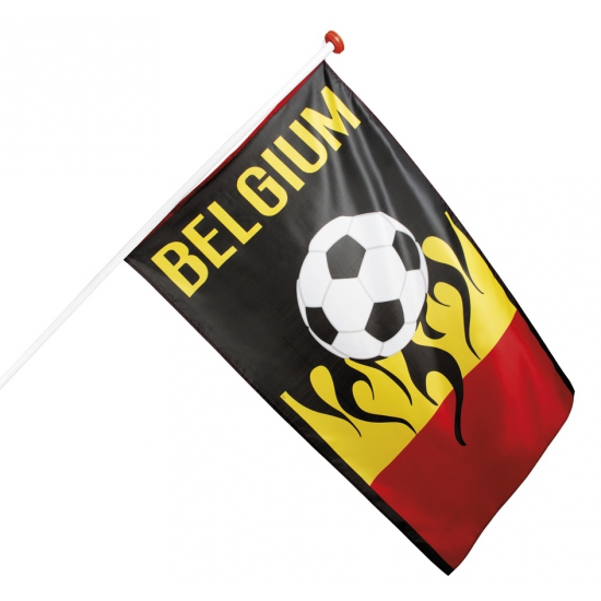 Image of Belgische voetbal vlaggen
