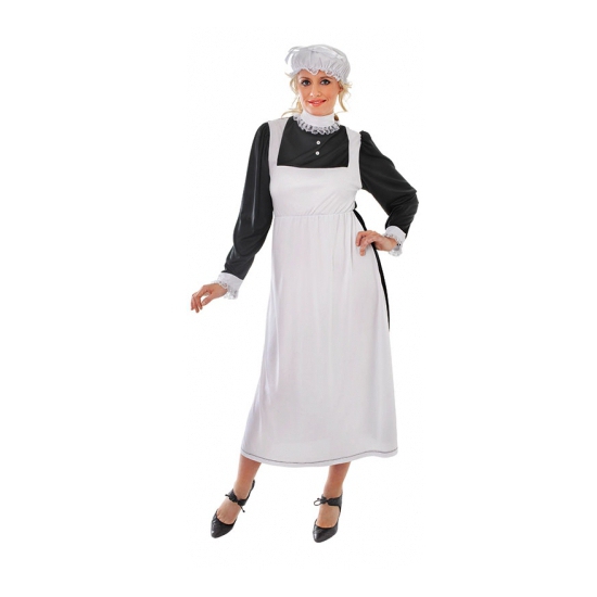 Image of Dienstmeisjes kostuum victoriaans
