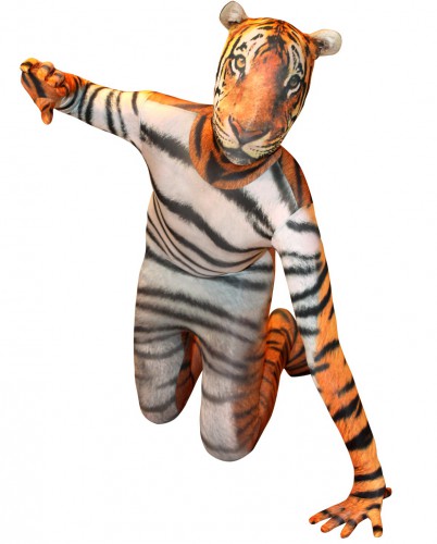 Image of Dieren morphsuit outfit tijger