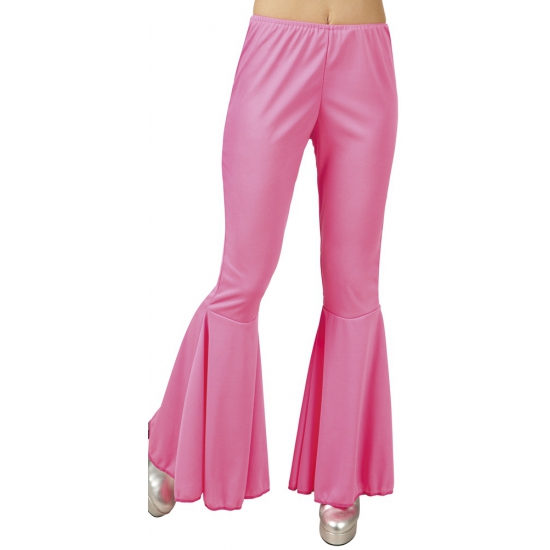Image of Disco broek roze voor dames