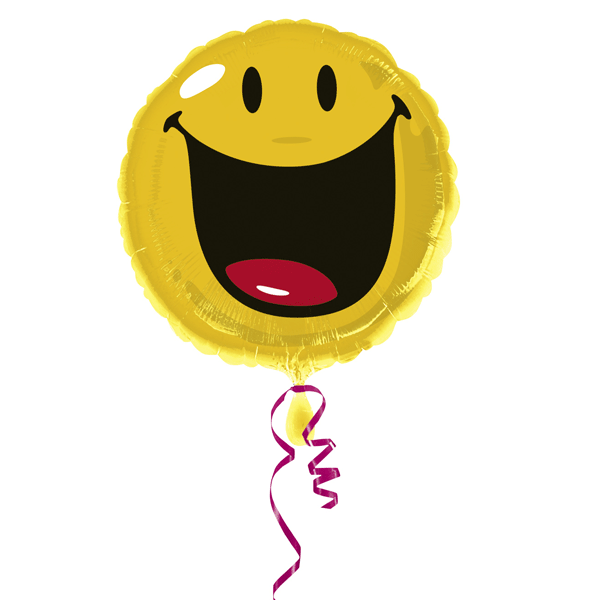 Image of Feest ballon helium smiley