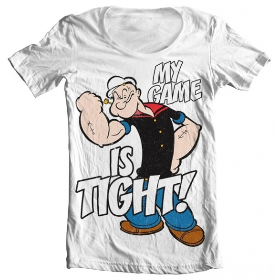 Image of Feest shirt Popeye voor heren