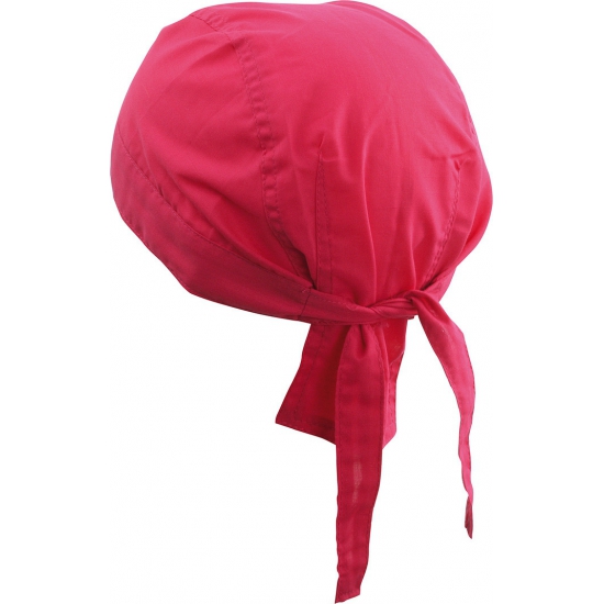 Image of Fluoriserend roze bandana uni 1