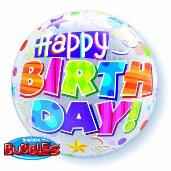 Image of Folie ballon Happy Birthday 56 cm