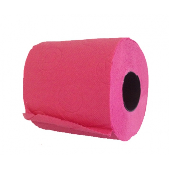 Image of Fuchsia toiletpapier rollen