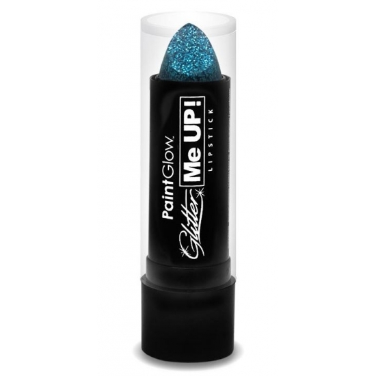 Image of Glitter lippenstift blauw