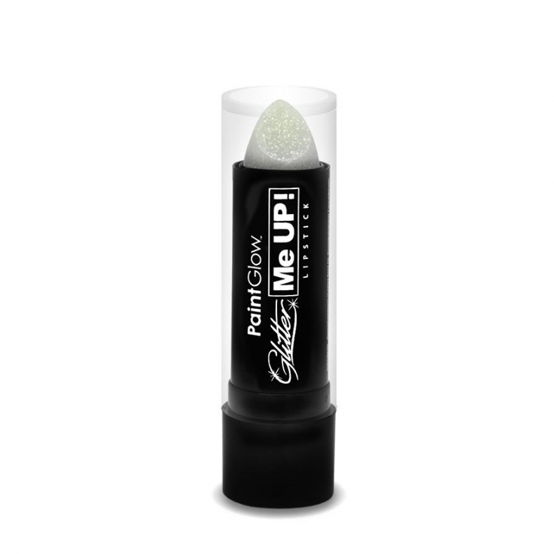 Image of Glitter lippenstift wit