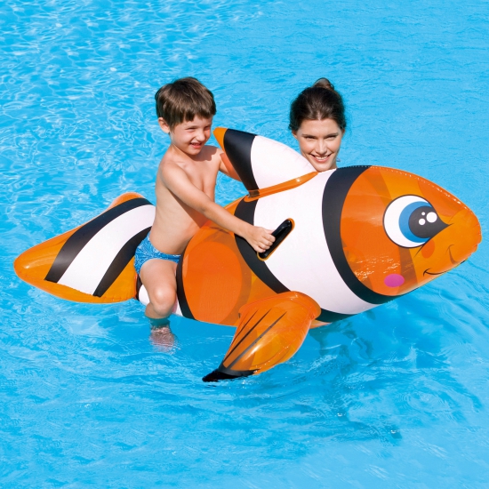 Image of Grote Nemo vis opblaasbaar 157 cm
