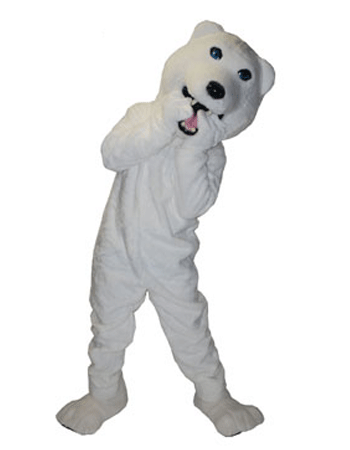 Image of IJsbeer mascotte kostuum