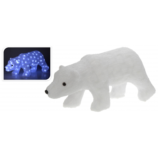 Image of Kerstverlichting ijsbeer figuur