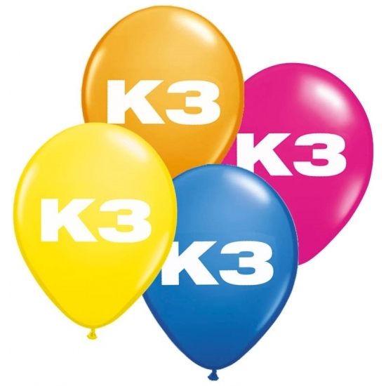 Image of Kinderverjaardag ballonnen K3