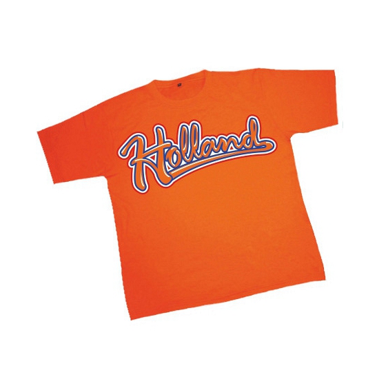 Image of Koningsdag oranje kinder t-shirt met Holland