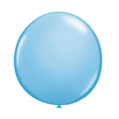Image of Licht blauwe ballon Qualatex 90 cm