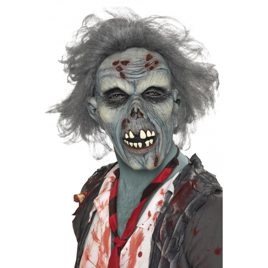 Image of Masker zombie met grijs haar