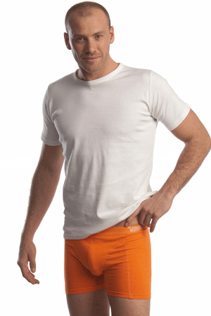 Image of Oranje ondergoed boxershorts