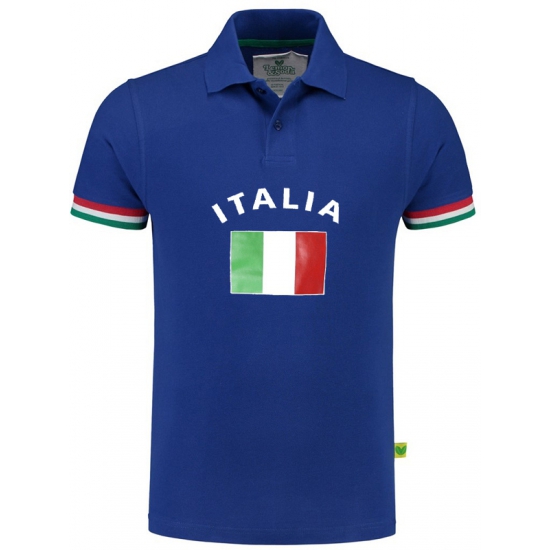 Image of Polo Italie vlag voor heren