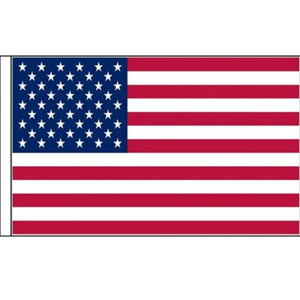 Image of Polyester gevelvlag Amerika 150 x 240 cm