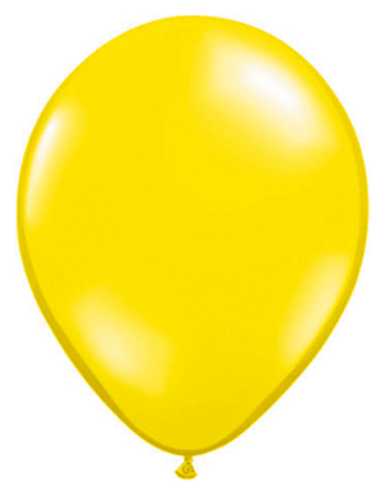 Image of Qualatex citroen geel balonnen