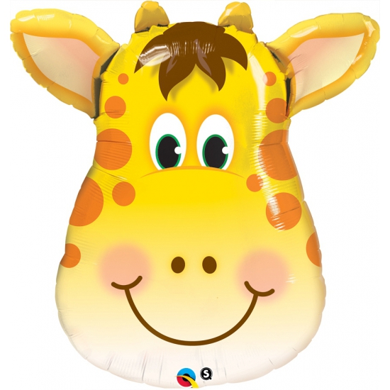 Image of Qualatex giraffe folie ballon 81 cm