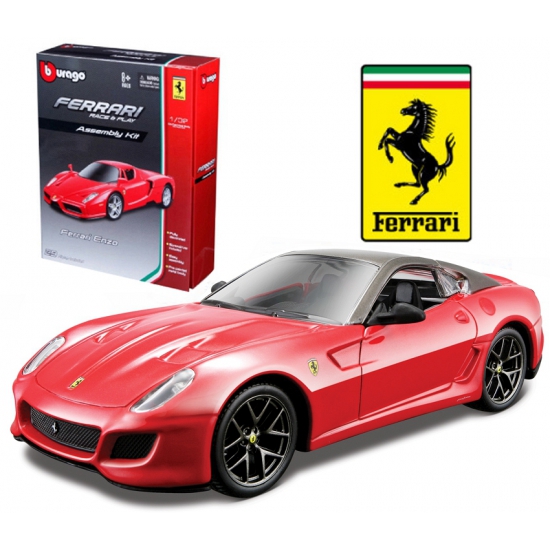 Image of Rode Ferrari 599 GTO modelauto kit
