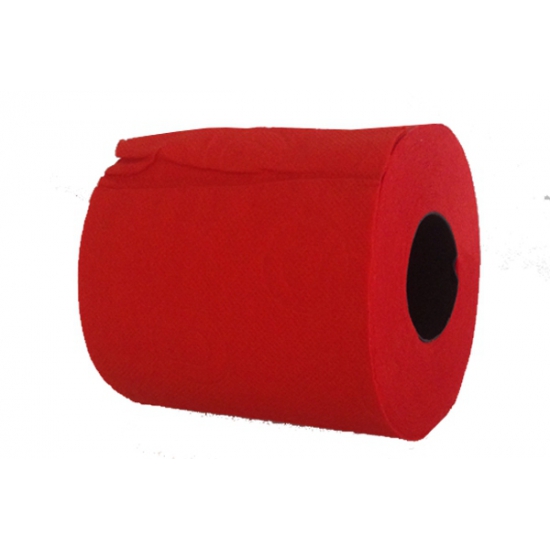 Image of Rode toiletpapier rollen