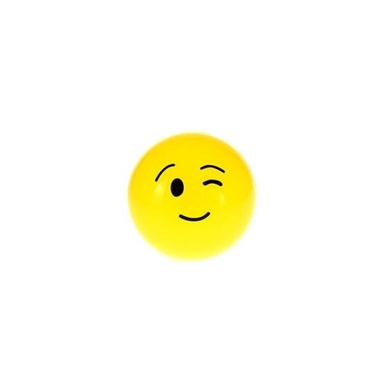 Image of Smiley stuiterbal knipoog 8 cm