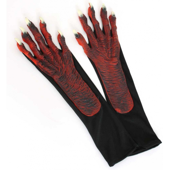 Image of Thema duivel handschoenen