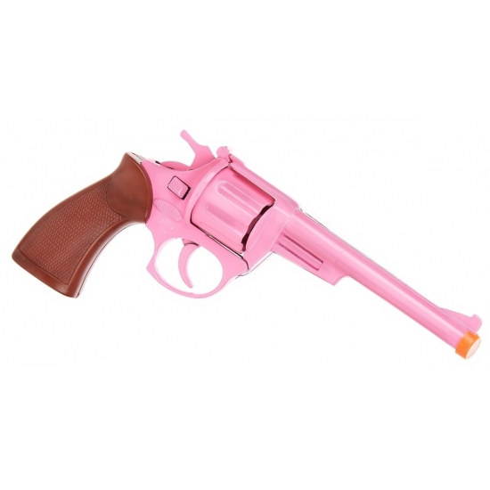 Image of Toppers Roze cowboypistool 19 cm 8 shots