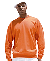 Oranje sweater met ronde hals.Truien en Sweaters heren
