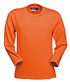 Grote T-shirt lange mouwen oranje.Oranje kleding