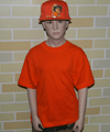 T-shirt voor kinderen oranje.Oranje kleding