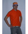 Discount oranje poloshirts.Oranje kleding
