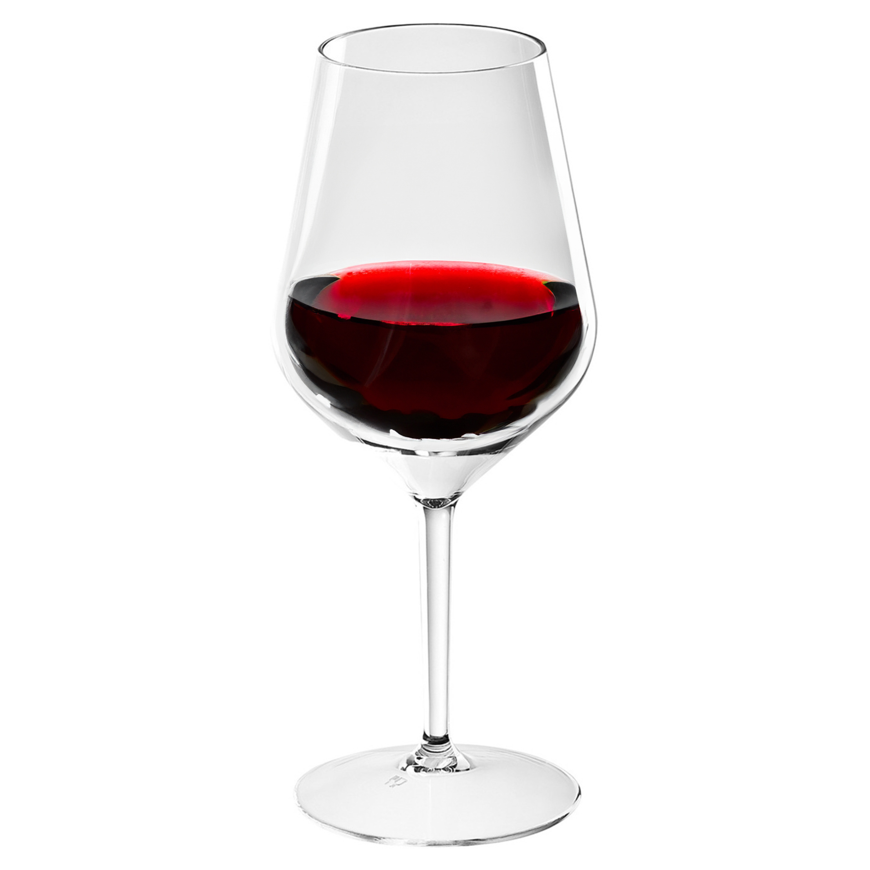 1x Witte of rode wijn wijnglazen 47 cl-470 ml van onbreekbaar kunststof
