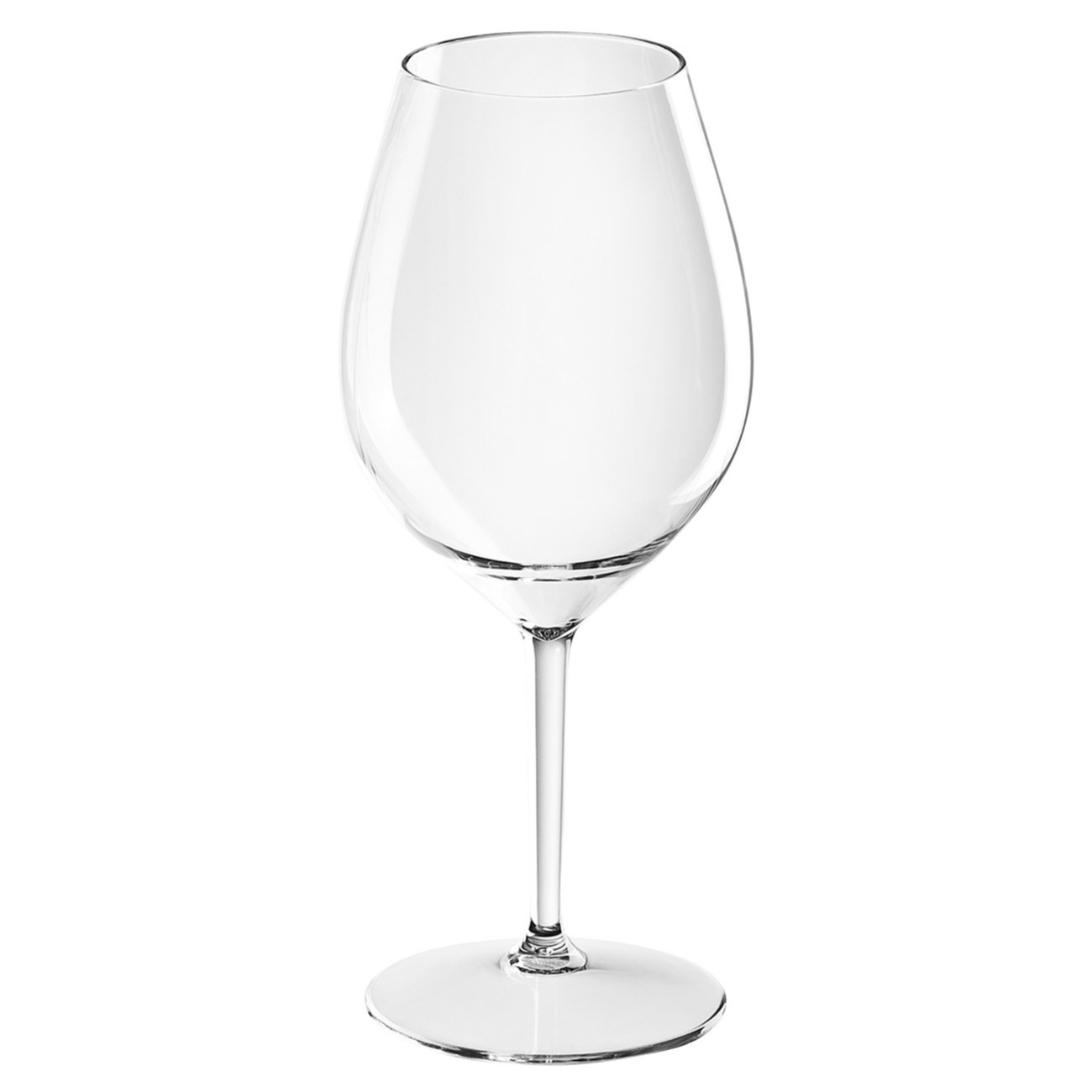1x Witte of rode wijn wijnglazen 51 cl-510 ml van onbreekbaar transparant kunststof