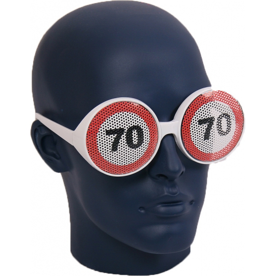 70 jaar verkeersborden bril
