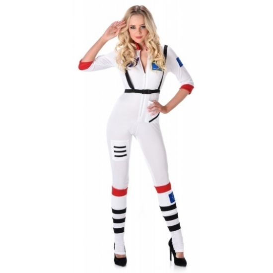 Carnavalskostuum Astronauten pak voor dames