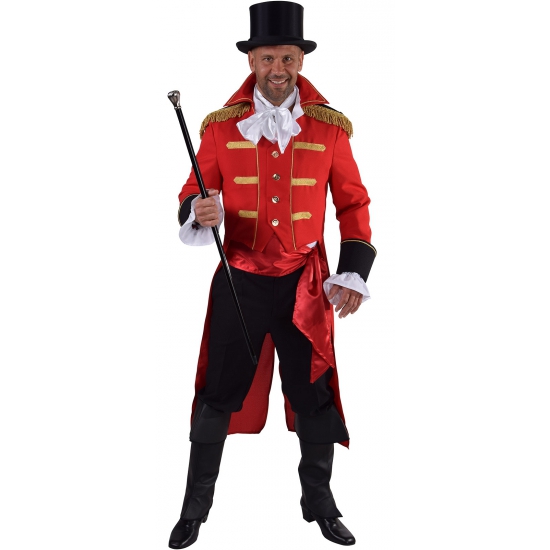 Carnavalskostuum prins rood voor heren