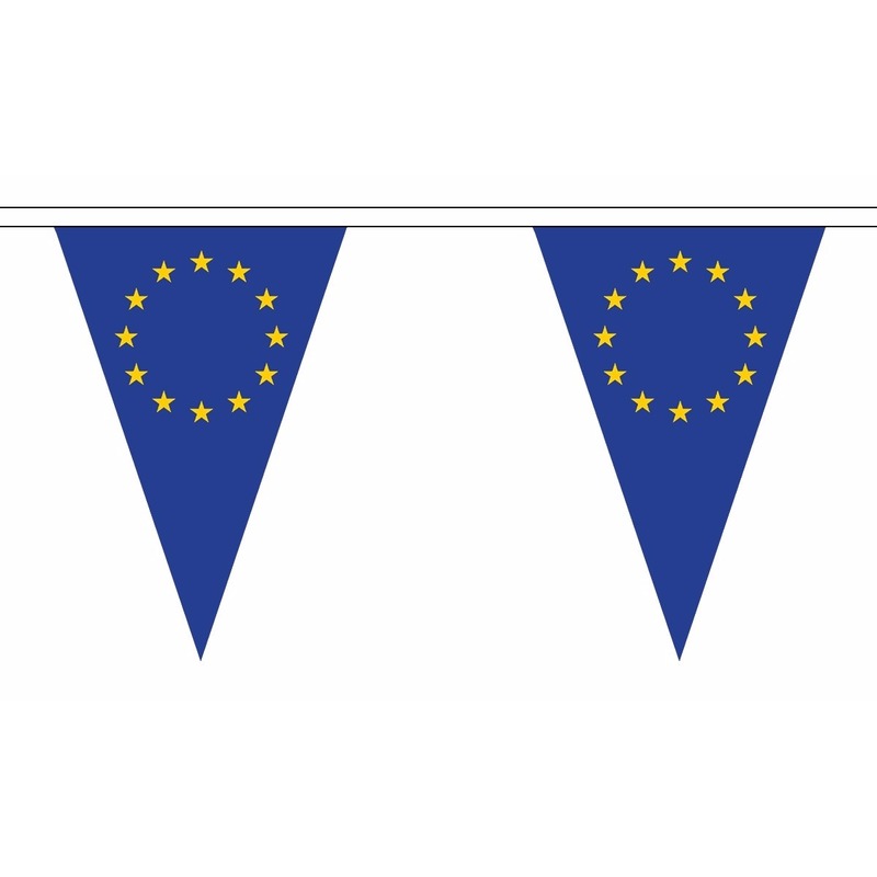 Europa decoratie vlaggenlijn 20 meter