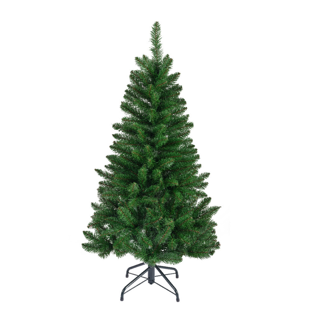 Everlands kunst kerstboom-kunstboom groen 120 cm slank
