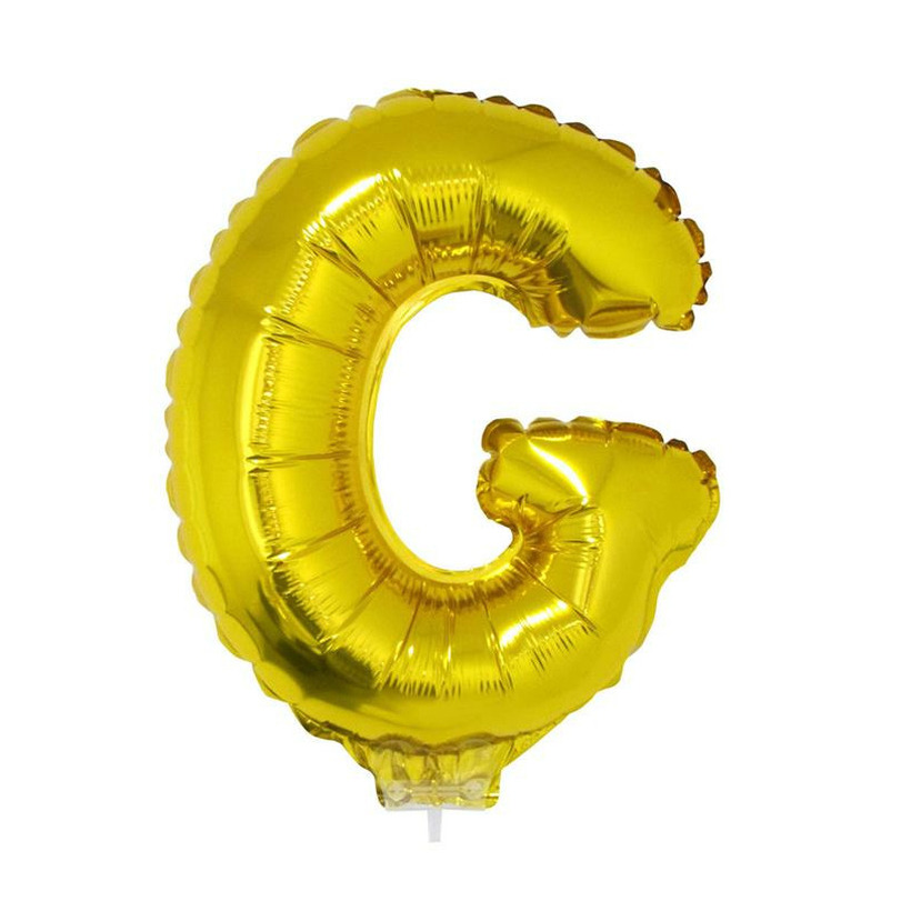 Gouden opblaasbare letter ballon G