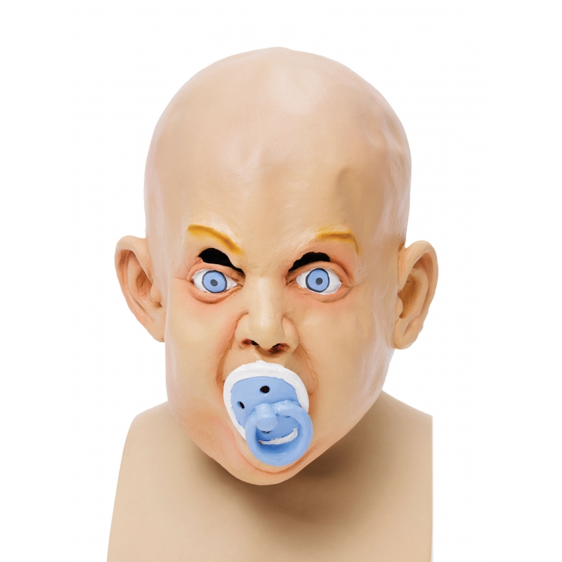 Griezelige enge baby maskers voor volwassenen
