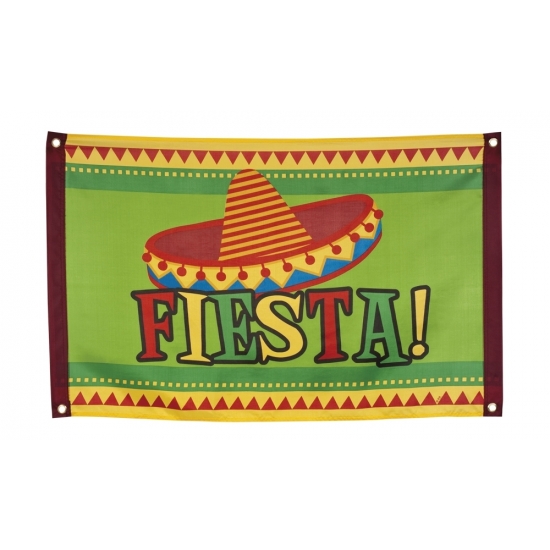 Grote Fiesta vlag Mexico