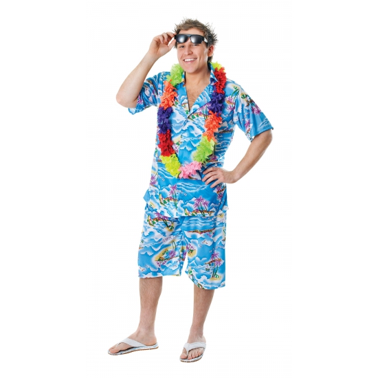 Hawaii thema kleding voor heren
